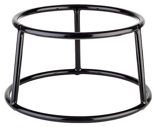 Подставка для фуршетных блюд APS 79808 d=18 см h=10 см (металл) черная