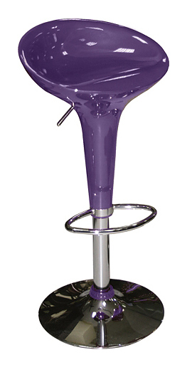 Стул барный Anji LS-101 фиолетовый