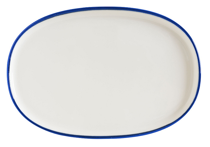 Блюдо для подачи Bonna Линеа Синий Хюгге 78026 340х230 мм