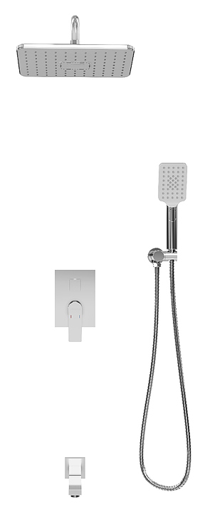 Душевая система встраиваемая Grossman Classic 501.K35.04.100 хром глянцевый