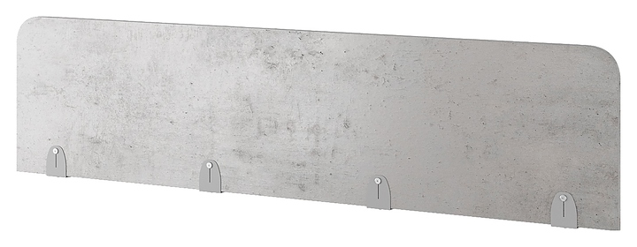 Верхний экран-перегородка КОБОР EV-120 aluminum/chicago (ЛДСП)