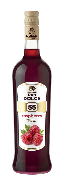 Сироп Don Dolce 75173 Малина 1 л (бутылка стекло)