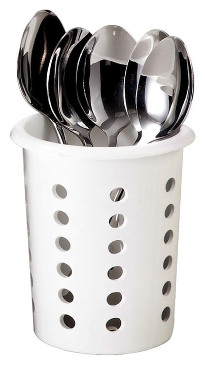 Стакан для столовых приборов P.L. Proff Cuisine JQ-OT227 d=11,2/8,7 см h=14,3 см (пластик)