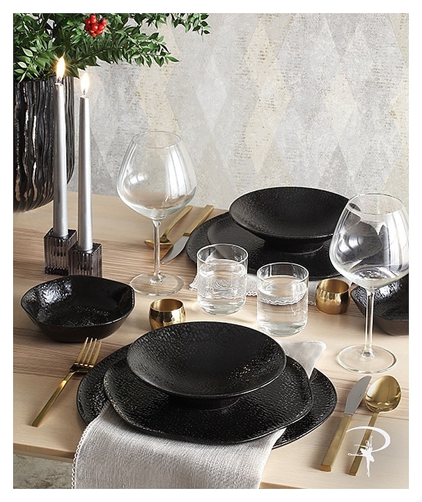 Тарелка Porland Moss 188835 340 мм Ромб