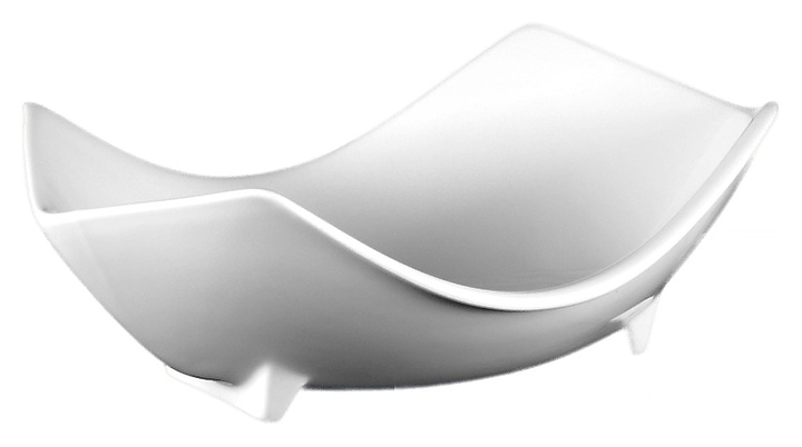 Ваза для фруктов Chan Wave Quadro ivory LQ-QB0019B