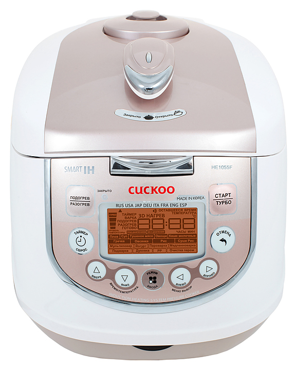 Мультиварка Cuckoo CMC-HE1055F белая