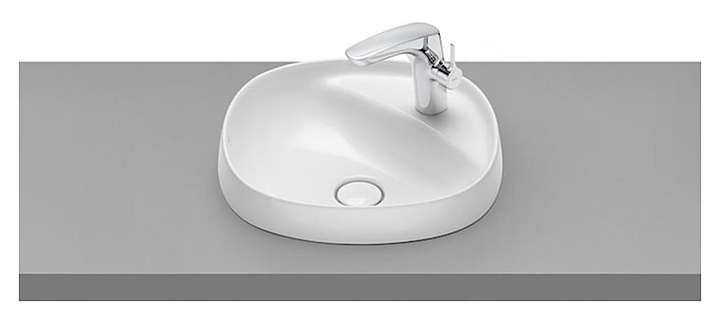 Раковина полувстраиваемая Roca Beyond 73270B7000 43x43 см, керамика