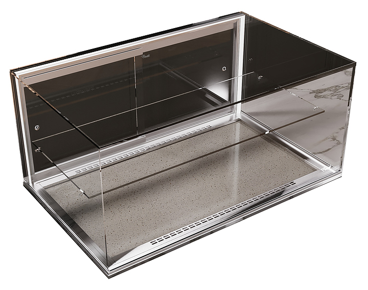 Витрина кондитерская Finist Glassier812 Stone Gst812-8/7/5