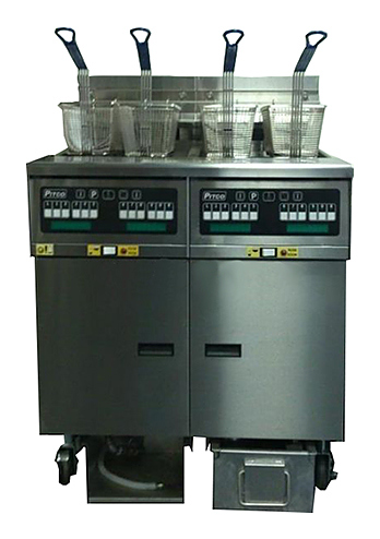 Фритюрница Pitco SELV14-2+C/FD/+CASTERS