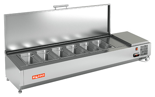 Витрина холодильная HICOLD VRTU 1525 (1/4)