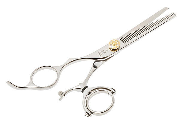 Ножницы парикмахерские филировочные Olivia Garden SwivelCut 635 для левшей