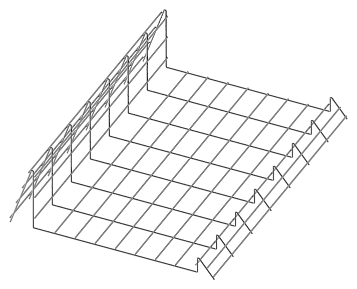 Держатель для подносов SMEG Professional WH00C02