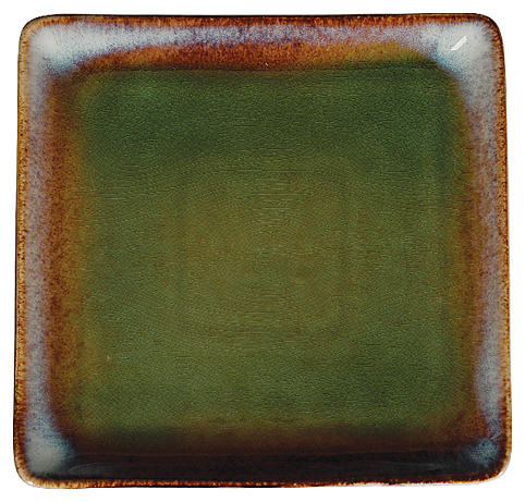 Тарелка квадратная Corone Verde HL496990 158x158 мм сине-зеленая