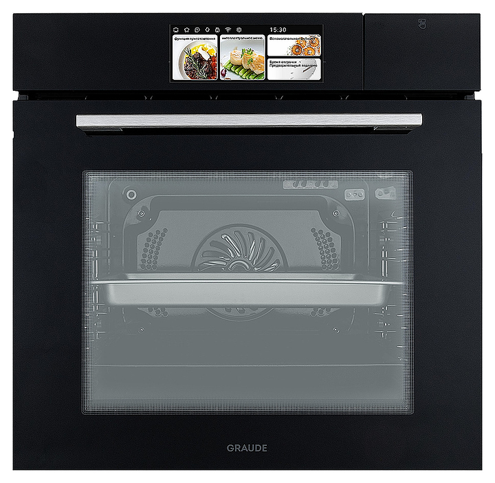 Духовой шкаф комбинированный с паром Graude BMDP 60.2 S черный