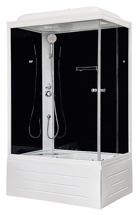 Душевая кабина Royal Bath RB8100BP5-BT-L левая 100х80 см