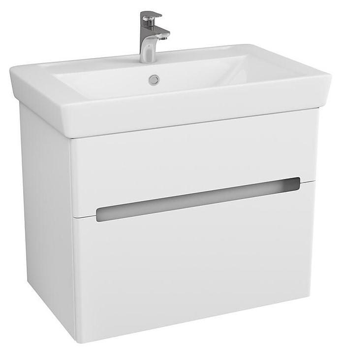 Тумба подвесная под раковину OWL Nyborg 80 OW06.03.00, белая