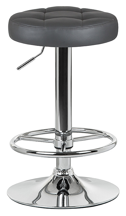 Табурет барный DOBRIN 5008-LM-N BRUNO (серый) 2 шт.