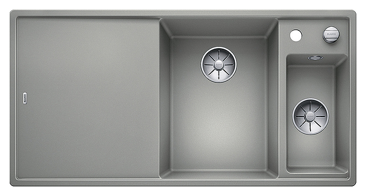Кухонная мойка Blanco Axia III 6 S InFino Silgranit (+столик ясень) жемчужная