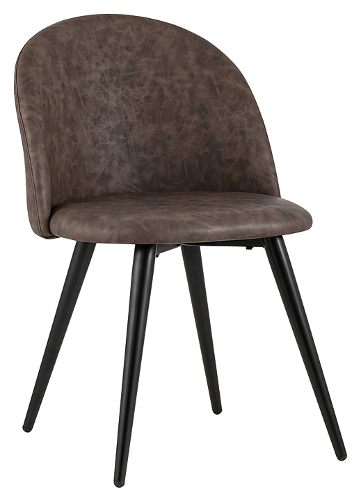 Стул Stool Group Лион коричневая экокожа