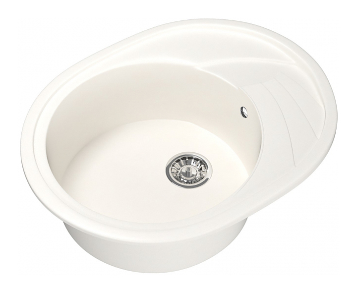 Мойка кухонная Mixline ML-GM17 (341) 46,5х57 см, молоко