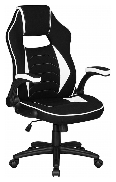 Кресло игровое DOBRIN LMR-132B RICK черно-белое