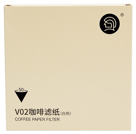 Набор фильтров ZeroHero V02 (50 шт.) отбеленные