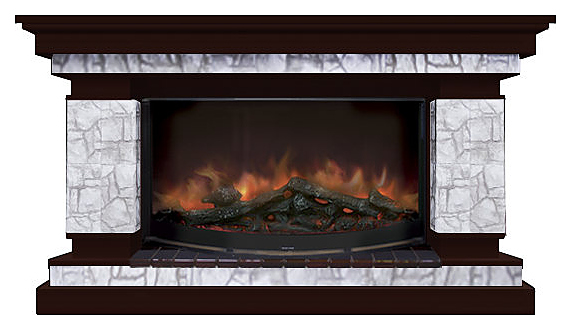 Камин Glenrich Лорд R 86 Старый город №6 венге