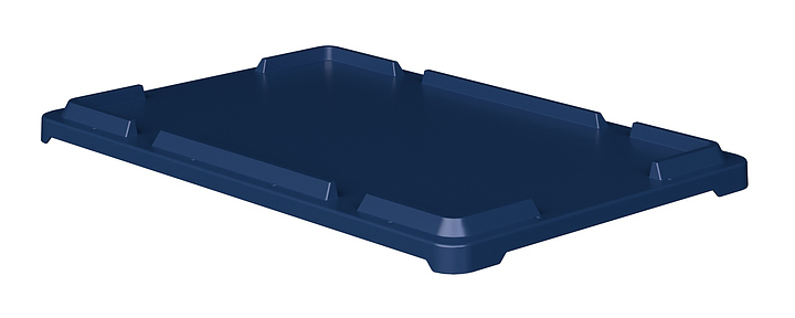 Крышка iPlast L-64 накидная, синяя