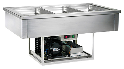 Стол холодильный встраиваемый TEFCOLD CW3V