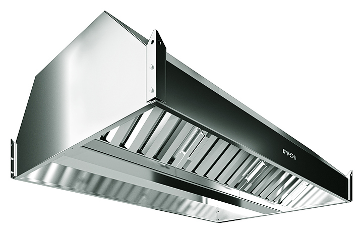 Зонт вытяжной Restoinox ЗВЦП-20/20 с подсветкой