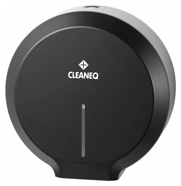 Диспенсер туалетной бумаги CLEANEQ KW-7316 (АБС пластик) черный глянец