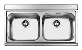 Кухонная мойка SMEG LI92SG