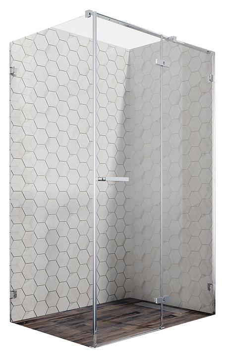 Уголок душевой Ambassador Abner 10011103R 120х80 см, правый