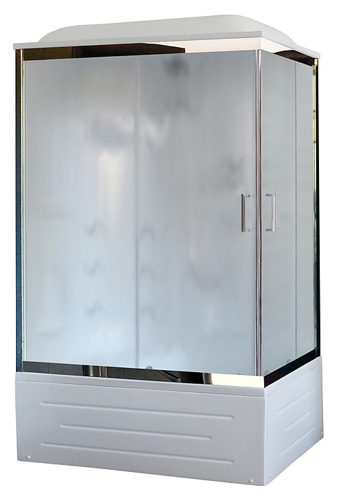 Душевая кабина с гидромассажем Royal Bath RB8120BP2-M-CH-L левая 120х80 см