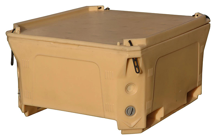 Термоконтейнер Nilkamal RIC 460 л бежевый