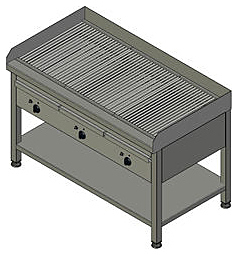 Гриль газовый лавовый Вулкан BPD 03 «Вулкано»