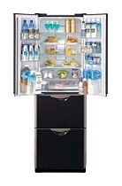 Холодильник Hitachi R-S37 WVPU PBK черный