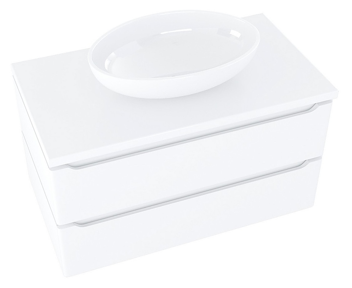 Тумба под раковину Mixline Виктория-90 белый
