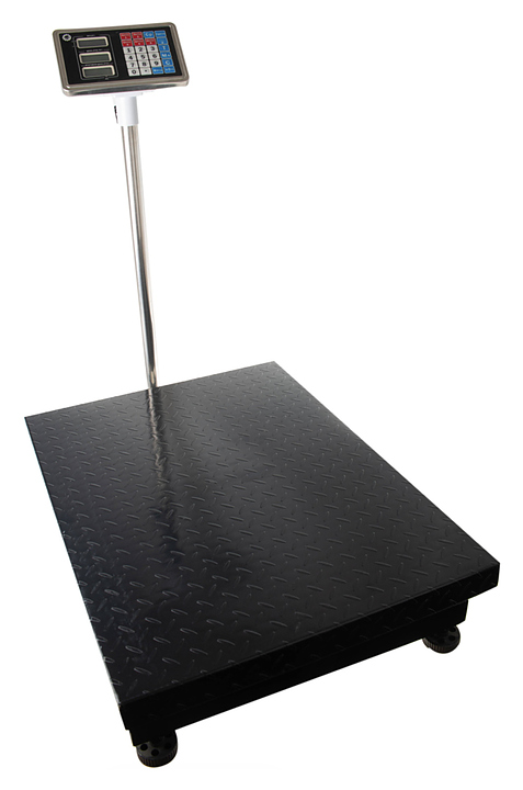 Торговые весы Foodatlas ВТН-150 150кг/50гр напольные, черный