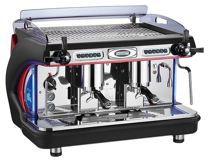 Кофемашина Royal Synchro T2 2GR Automatic Boiler 14LT черно-белая