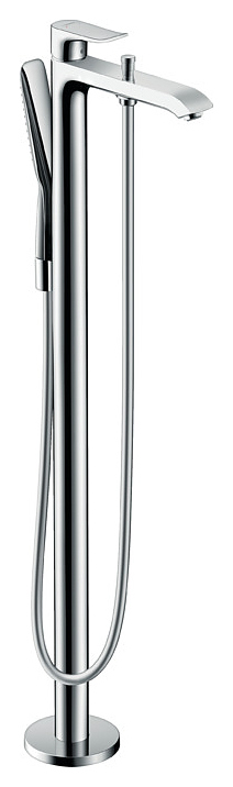Смеситель для ванны и душа напольный Hansgrohe Metris 31471000