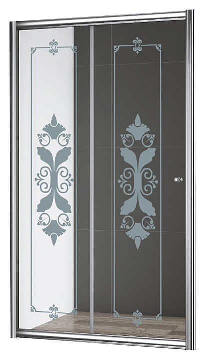 Дверь душевая CEZARES GIUBILEO-BF-1-120-CP-Cr 120х195 см, в нишу, раздвижная