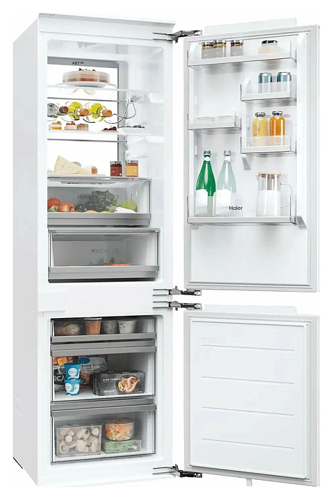 Холодильник Haier Titanium HBCN5177CU1 249 л 540х550х1780 мм белый