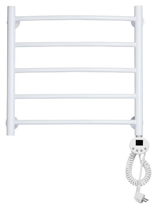 Полотенцесушитель электрический Domoterm Калипсо П5 50х50 см ER БЕЛ, правый, белый