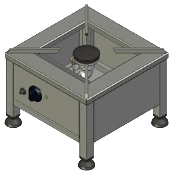 Плита-табурет газовая Вулкан HSL 02 8195