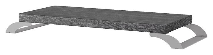 Подставка под монитор КОБОР AK1-60/22 aluminum/glazed