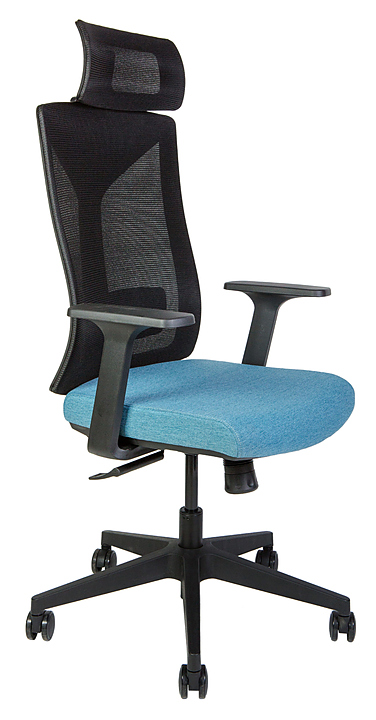 Кресло NORDEN Бостон черный+синий