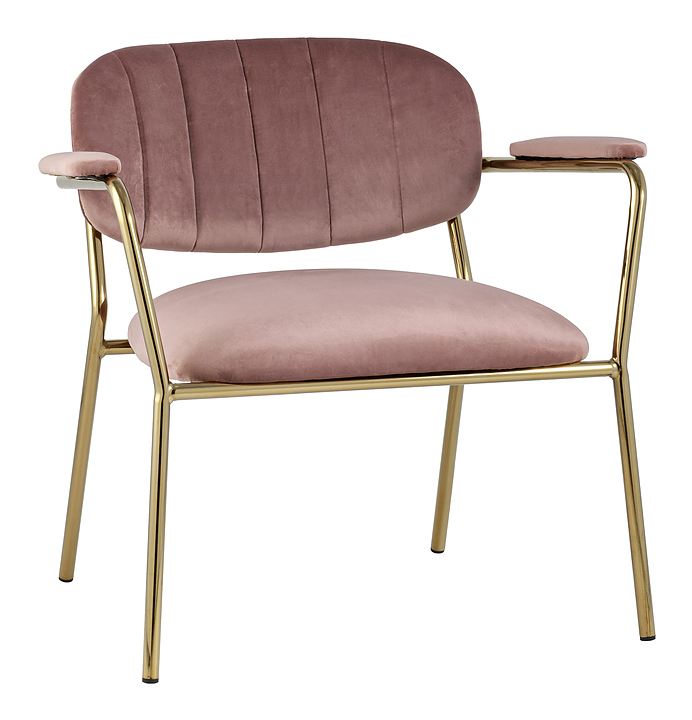 Кресло Stool Group Кэрол пыльно-розовый