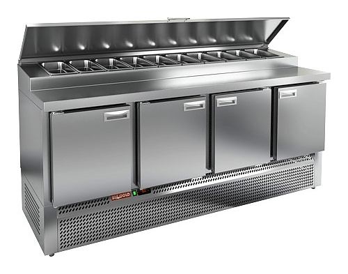 Стол охлаждаемый для пиццы HICOLD PZE3-1111GN