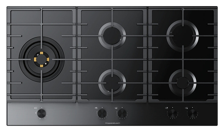 Газовая варочная панель Kuppersbusch KG 9850.0 SE-E5 черный